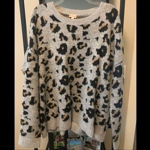 Cheetah Sweater